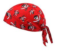Kalttoy Cappello a turbante alla moda per adulti e adolescenti, bandana da pirata, pullover invernale autunnale con teschio per adulti, copricapo casual traspirante per attività all'aperto, Teschio 4