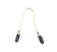 Kalttoy Clip per cappello per adulti supporto da viaggio per pesca all'aperto escursionismo cinghia multifunzionale per viaggio per vento per viaggi sulla borsa, bianco, Taglia unica