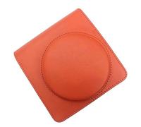 Kalttoy Custodia protettiva per fotocamera istantanea Instax Square SQ1 - Custodia in pelle PU, Arancione
