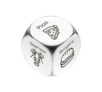 Kalttoy Dadi divertenti per selettori alimentari per coppie anniversario celebrazione e serate romantiche Food Decision Maker dadi soluzione facile per appuntamenti notturni