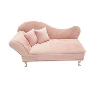 Kalttoy Decorativo 1/6 Scala Dollhouses Loveseat Divano Gioielli Caso Per Modellisti E Collezionisti di Bambole Scatola di Immagazzinaggio Dei Monili