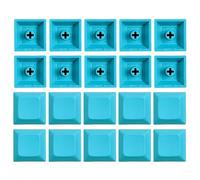 Kalttoy DSA Keycap Blank Personality Supplement 1U Keycaps 20 Pezzi Multi Colore