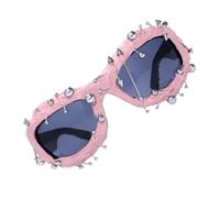 Kalttoy Elegante Rivetto Borchiato Telaio Occhiali Da Sole Con Picchi Punk Tutti Corrispondenti Cool Occhiali Da Sole Popolare PC Occhiali Per Il Partito