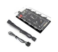 Kalttoy Hub di trasferimento RGB 12V a 5V Conversione ARGB trasferimento SATA Powered RGB Converter