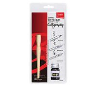 Kalttoy Manga Dip Pen Set Disegno Kit 3 Pennini Legno Holder Calligrafia Strumenti Calligrafia Obliquo Penna G Nib