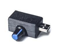 Kalttoy Modulo di controllo di velocità del ventilatore di USB con il regolamento per l'ingresso portatile delle ventole di raffreddamento 5V
