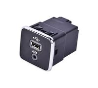 Kalttoy Porta di ricarica anteriore per auto USB 5XG28DX9AD Compatibile 2017 2021 Bussole Modelli Durabilità ABS ABS Porta di ricarica