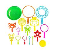 Kalttoy Raccolta gigante della bacchetta del ventilatore variopinto della bolla per il partito della bolla di divertimento dell'interno/all'aperto