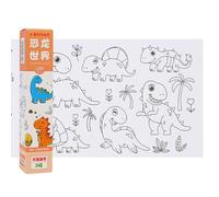 Kalttoy Rotolo da disegno per bambini a tema cartone animato per bambini talenti artistici scatenare immaginazione Carta da colorare per bambini Carta da disegno per bambini Buon compleanno