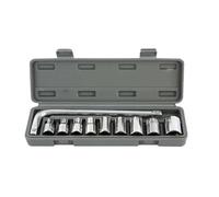 Kalttoy Set di chiavi a bussola manuali per la casa in acciaio al cromo vanadio portatile 10PCS per metallo