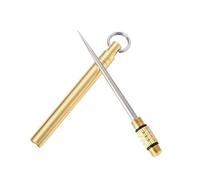 Kalttoy Strumento per l'espulsione dell'ago della carta anti-perso Strumento di espulsione del vassoio della carta Portachiavi portatile in acciaio inossidabile Strumento di rimozione con finiture