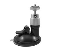 Kalttoy Supporto a ventosa per auto con vite da 1/4 di pollice per action camera, montaggio sicuro sul parabrezza e sul cruscotto