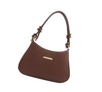 Kalttoy Unico Piccola Borsa Quadrata Alla Moda Colori Della Caramella Borsa Ascella PU Borse A Tracolla In Pelle Per Il Pendolarismo Ed Evento Sociale Trendy Ascelle Borsa, Marrone, One Size
