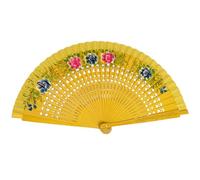 Kalttoy Ventaglio pieghevole vintage dipinto a mano elegante e attraente per danza decorazione festival pratico
