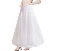 KALUROIL Sottogonna Tulle - Sottogonna Sposa Vintage in Cerchio con Crinolina - Abito da Sposa, Cerimonia, Sera, Halloween, Addio al Celibato, Festival