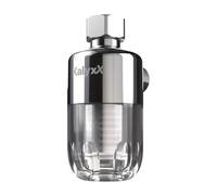 Kalyxx IPS 100 Mini G 3/8 - Addolcitore acqua anti calcare & antibatterico, filtro acqua 75 µm, cartuccia senza sale & senza manutenzione, installazione facile rubinetto, 0,9 m³/h - IPSKXMG38T