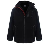 Kam Giacca Soft Shell Performace Extra Alta Per Uomo (39) Nera, Taglia MT A 4XLT