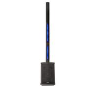 KAM KMPA600 Compact Tower PA System con illuminazione integrata, 240 W, suono professionale e portabilità senza interruzioni, borsa per il trasporto inclusa