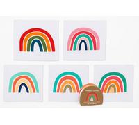 KAMACA Set di 4 asciugamani magici in cotone per bambini, asciugamano magico, idea regalo di compleanno per bambini, regalo di compleanno per bambini, invece di cioccolato, regalo di denaro (set da 4