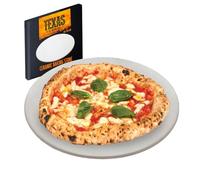 KAMADO BONO Pizza Baking Stone 30 cm Flat Ceramic Baking Stone per pizza
