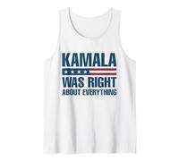 Kamala aveva Ragione su Tutto - Bandiera Americana Canotta