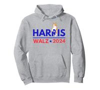 Kamala Harris Tim Valzer Harris Waltz 2024 Harris Cat Felpa con Cappuccio