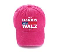 Kamala Harris Waltz 2024 Presidential Election Trucker Hat Uomo Vintage Mesh Cap per l'estate, K04, Taglia unica