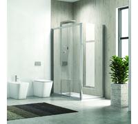 KAMALU - Box doccia 130X80 apertura scorrimento KP3000S