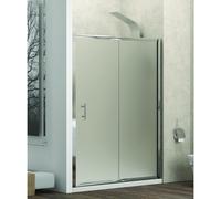 Box doccia un lato 140cm vetro satinato anticalcare kf5000 - kamalu