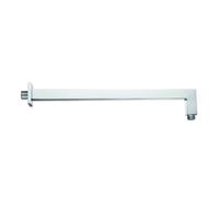 KAMALU - Braccio doccia 40cm a parete in acciaio modello GEN-800