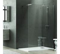 KAMALU - Doccia walkin 170cm Walk-in cristallo trasparente KW1000