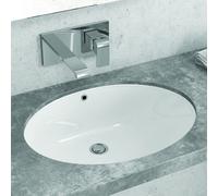 KAMALU - Lavabo bagno ovale installazione sottopiano | Litos-S400