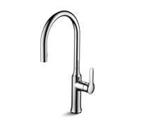 KAMALU - Miscelatore cucina a canna alta con doccetta estraibile | Kam-020