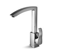 KAMALU - Miscelatore cucina finitura cromata con canna girevole | Kam-080