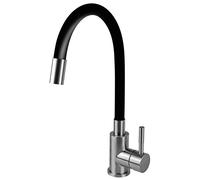 KAMALU - Miscelatore cucina finitura inox satinato | Kam-060