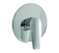 KAMALU - Miscelatore doccia a muro senza deviatore modello Leon-190D