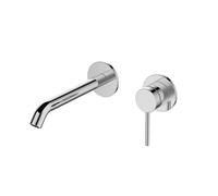 KAMALU - Miscelatore lavabo da incasso in ottone con finitura cromo | KAM-J CROMO