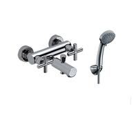 KAMALU - Miscelatore vasca 2 maniglie modello Ection-V