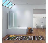 KAMALU - Parete vasca 85cm girevole KV25