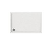 KAMALU - Piatto doccia 75x90 poliacril ultra slim colore bianco