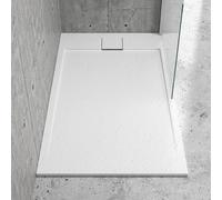 KAMALU - Piatto doccia in resina 80x120 effetto pietra | KR1000