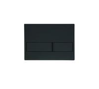 KAMALU - Placca comando per cassetta scarico incasso nero mat Clara-MC60