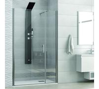 KAMALU - Porta doccia nicchia 160cm battente e fisso | KS5000