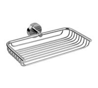 KAMALU - Portaoggetti doccia griglia 23cm in acciaio inox finitura lucida | MONDE-C