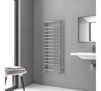 KAMALU - Radiatore bagno 1300x500mm cromato interasse 462 mm KAM-D7013C