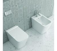 KAMALU - Sanitari bagno filomuro senza brida | LITOS-TF