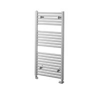 KAMALU - Scaldabagno Inox Cromato 1180x600mm modello Kam-382B