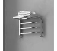 KAMALU - Scaldasalviette termoarredo mensola 350x500mm modello KAM-D1000