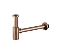 KAMALU - Sifone di scarico per lavabo colore oro rosa | KS050GR