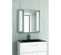 KAMALU - Specchio bagno 75x75 illuminazione led nascosta modello KAM-1391